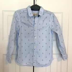 Little boy nautical shirt